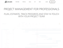 Tablet Screenshot of planplex.com